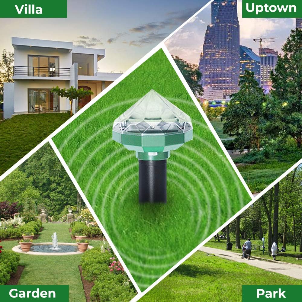 Solar-Powered Animal Repeller for Garden and Yard – Eco-Friendly Protection Against Mice, Rodents, and Pests