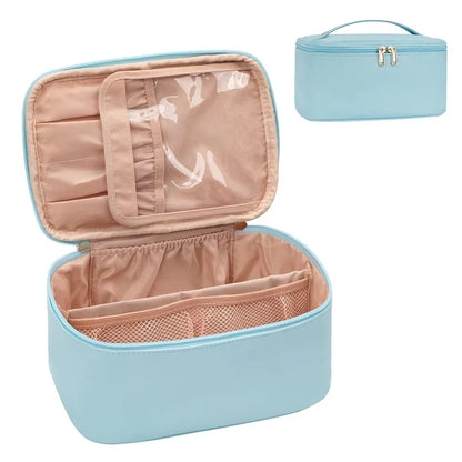 Practical Makeup Organizer for Travel – With Compartments and Dividers for Perfect Organization