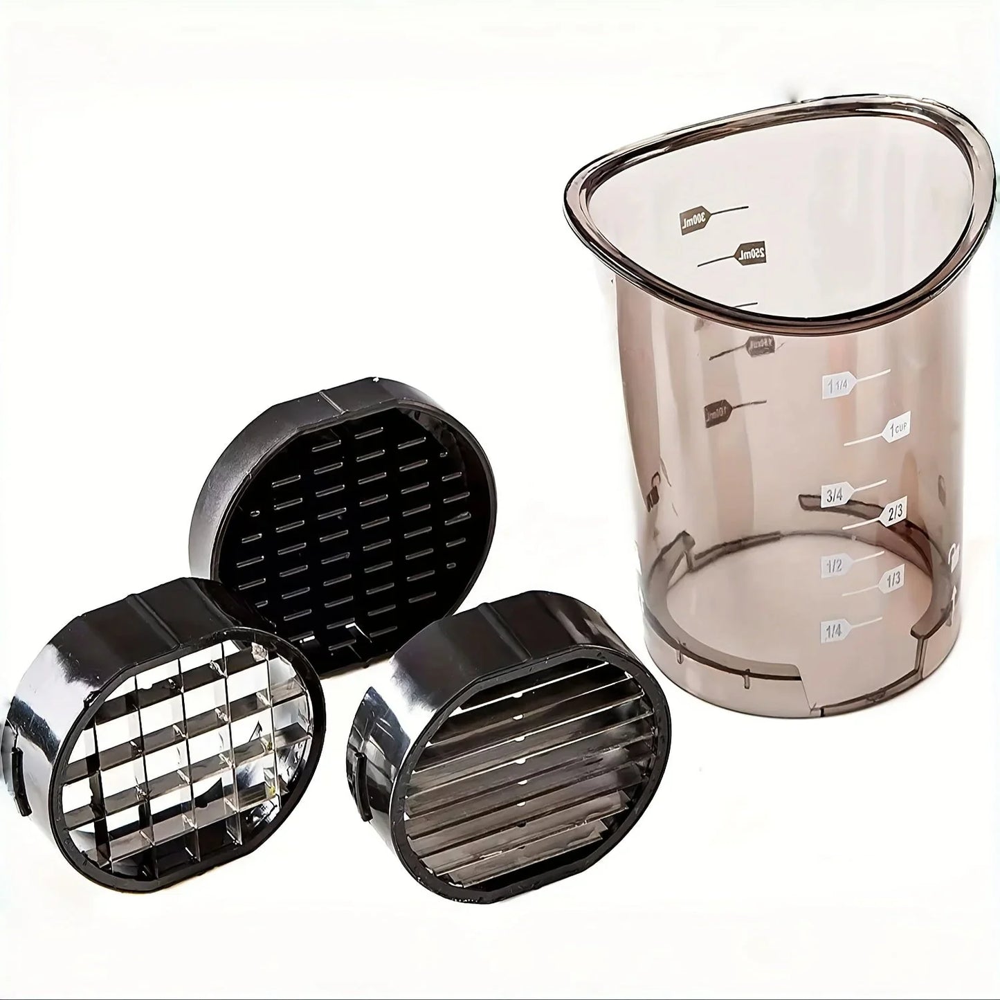 3-in-1 Manual Vegetable Cutter & Chopper – Versatile for Slicing, Chopping, and Mincing
