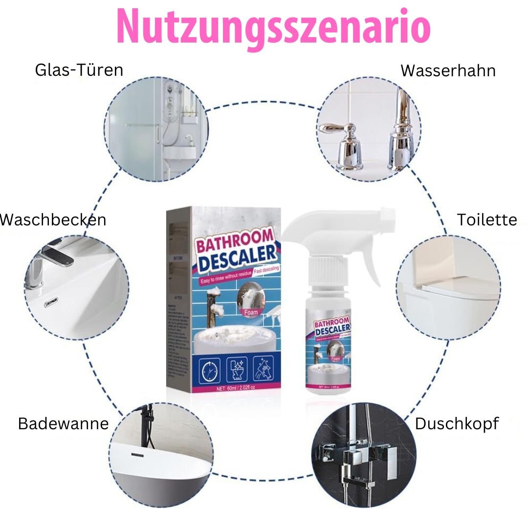 Powerful Bathroom Cleaner with Active Foam