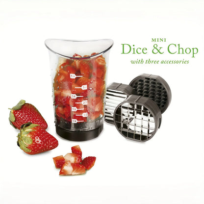 3-in-1 Manual Vegetable Cutter & Chopper – Versatile for Slicing, Chopping, and Mincing