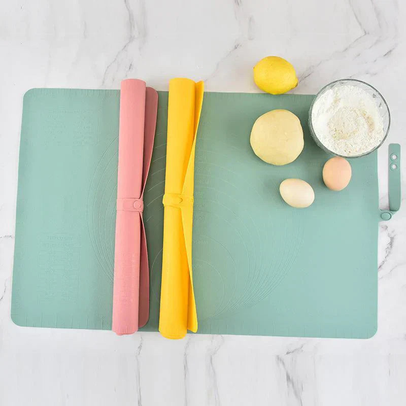 Non-Stick Silicone Baking Mat – Reusable Dough Mat for Baking and Cooking