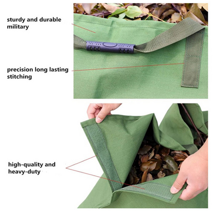 Foldable Garden Waste Bag – Durable Leaf Bag for Garden Waste and Green Clippings