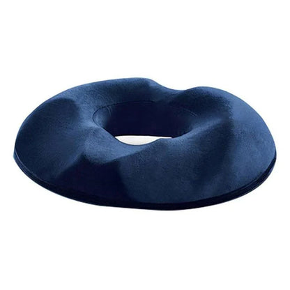 Ergonomic Seat Cushion for Hemorrhoids and Coccyx Relief