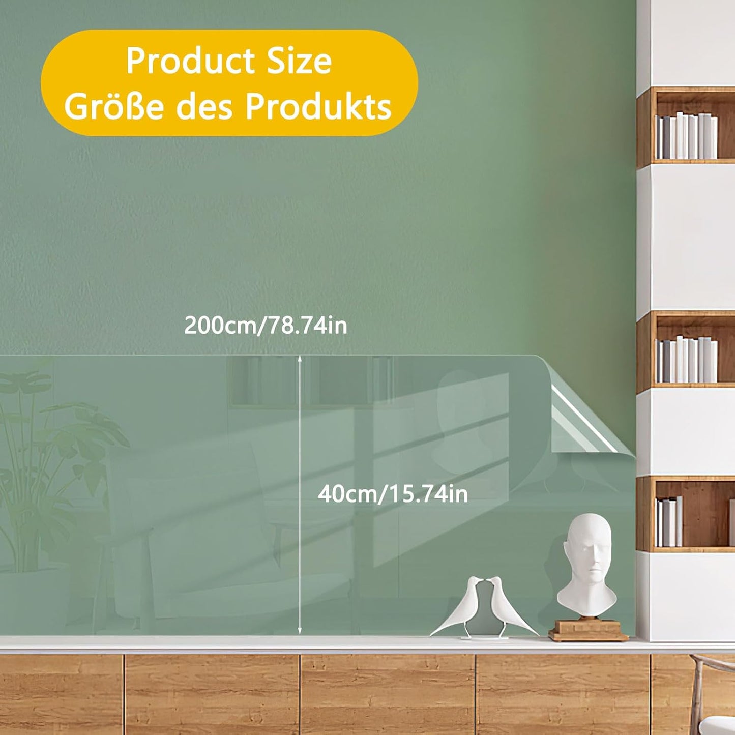 Easy Peel Electrostatic Wall Stickers for Quick Room Transformations