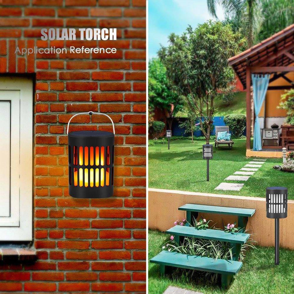 Solar LED Flame Lantern – Hanging Decorative Outdoor Lighting For Garden And Patio
