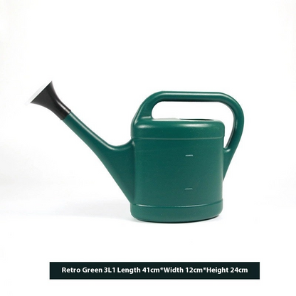 Large-Capacity Plastic Watering Can with Long Spout – Ideal Watering Can for Garden Care and Plant Watering