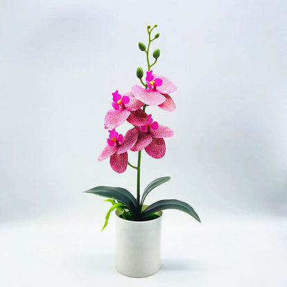 Artificial Orchid Flower – Decorative Artificial Plant for Living Room, Table Decoration, and Indoor Spaces