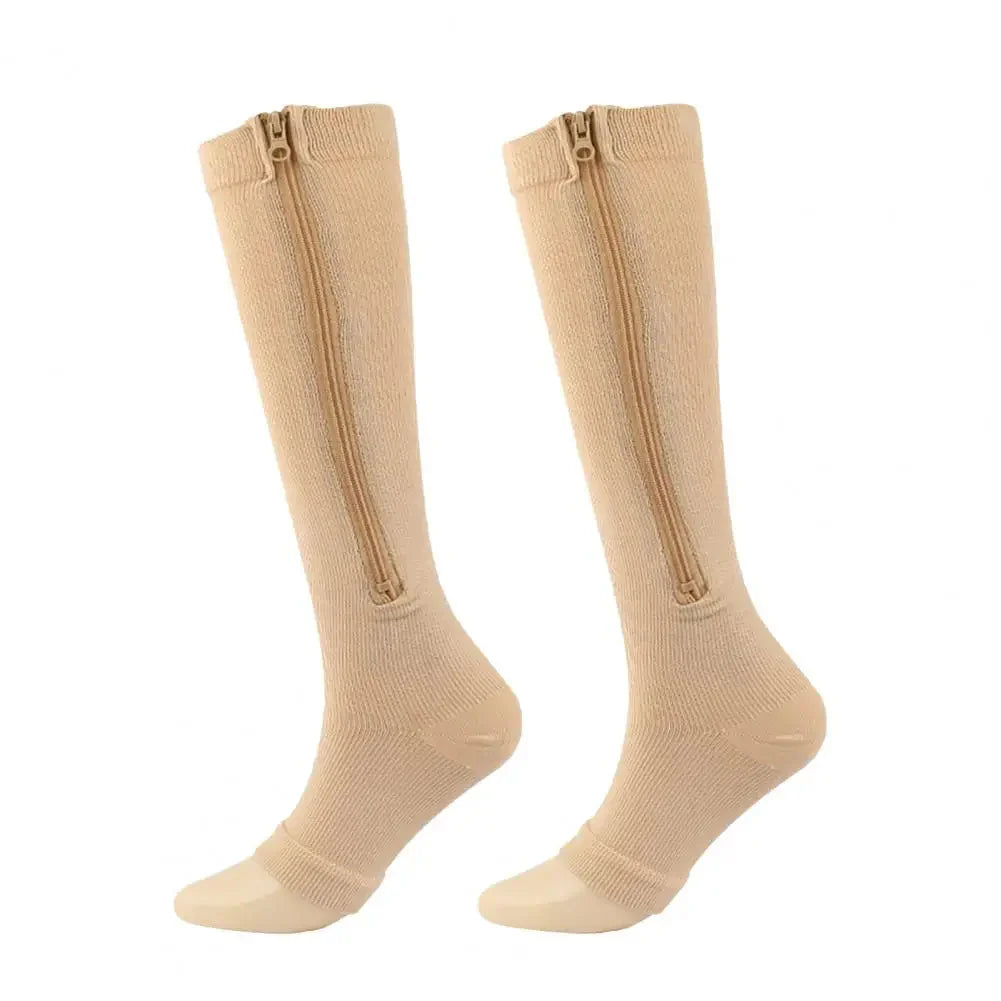 Compression Socks with Zipper for Comfortable Wear