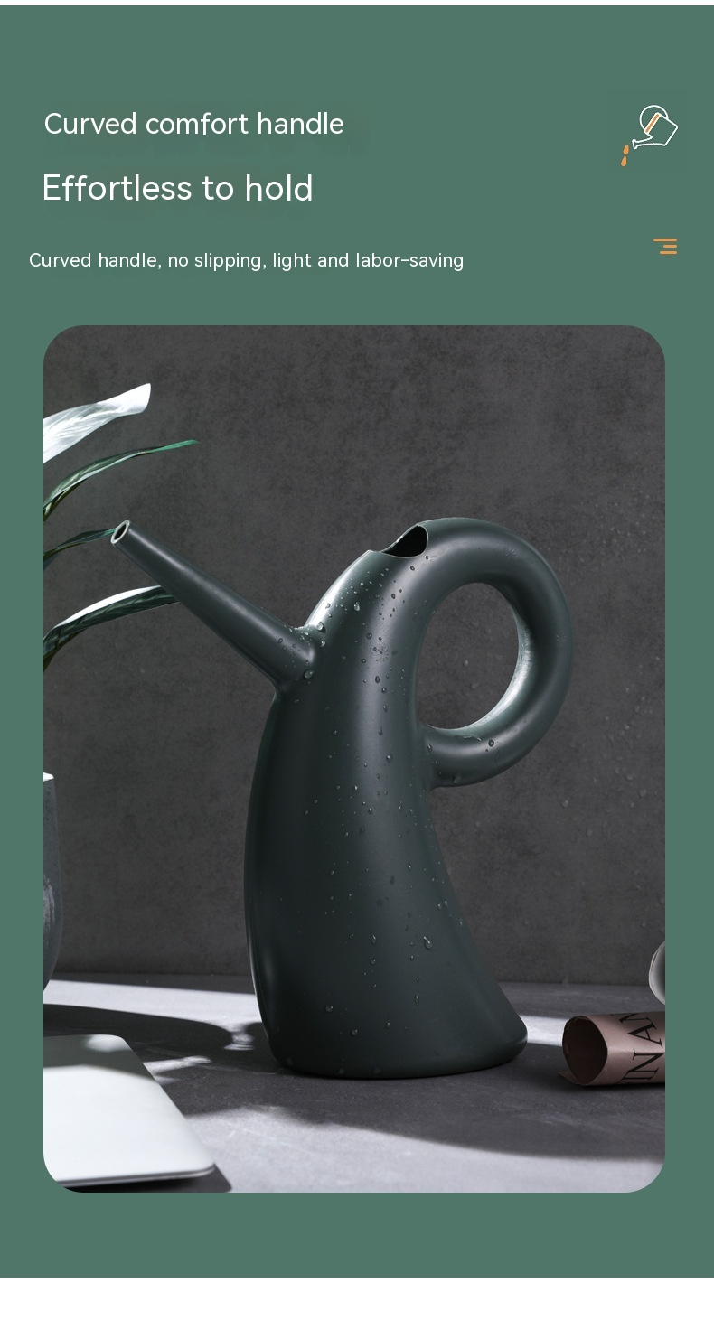 Watering Can with Extended Spout – Elegant Watering Can for Precise Plant Watering and Garden Care