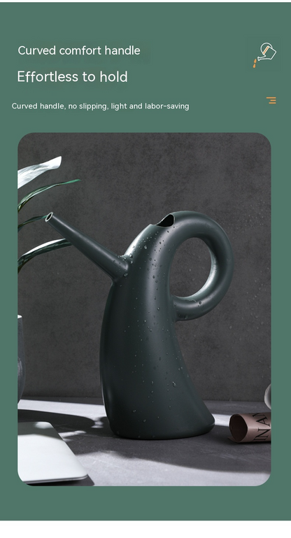 Watering Can with Extended Spout – Elegant Watering Can for Precise Plant Watering and Garden Care