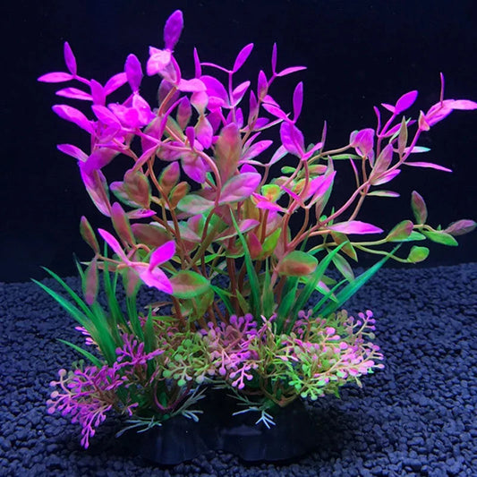 Realistic Artificial Aquarium Plants – Decorative Aquarium Plants in Various Colors