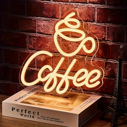 Neon Coffee Light – Stylish LED Wall Sign