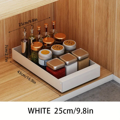 Expandable Drawer Organizer for Kitchen Cabinets – Modern Storage System