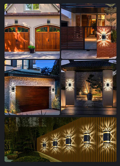 Solar Wall Light with Smart Control – Automatic Night Detection and Efficient Light Distribution for Outdoor Use