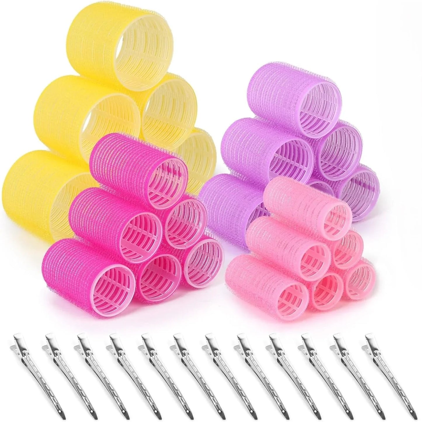 Self-Grip Hair Rollers for Long-Lasting Waves