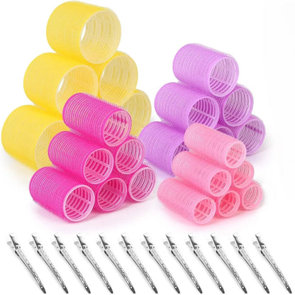 Self-Grip Hair Rollers for Long-Lasting Waves