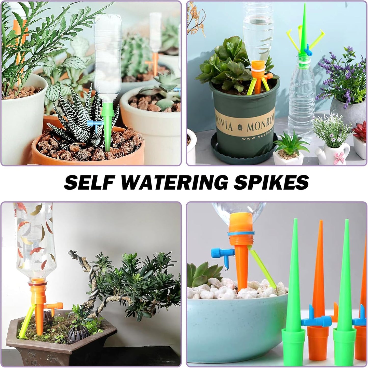 Automatic Plant Watering Spike with Bottle Adapter – Efficient Irrigation Solution for the Garden