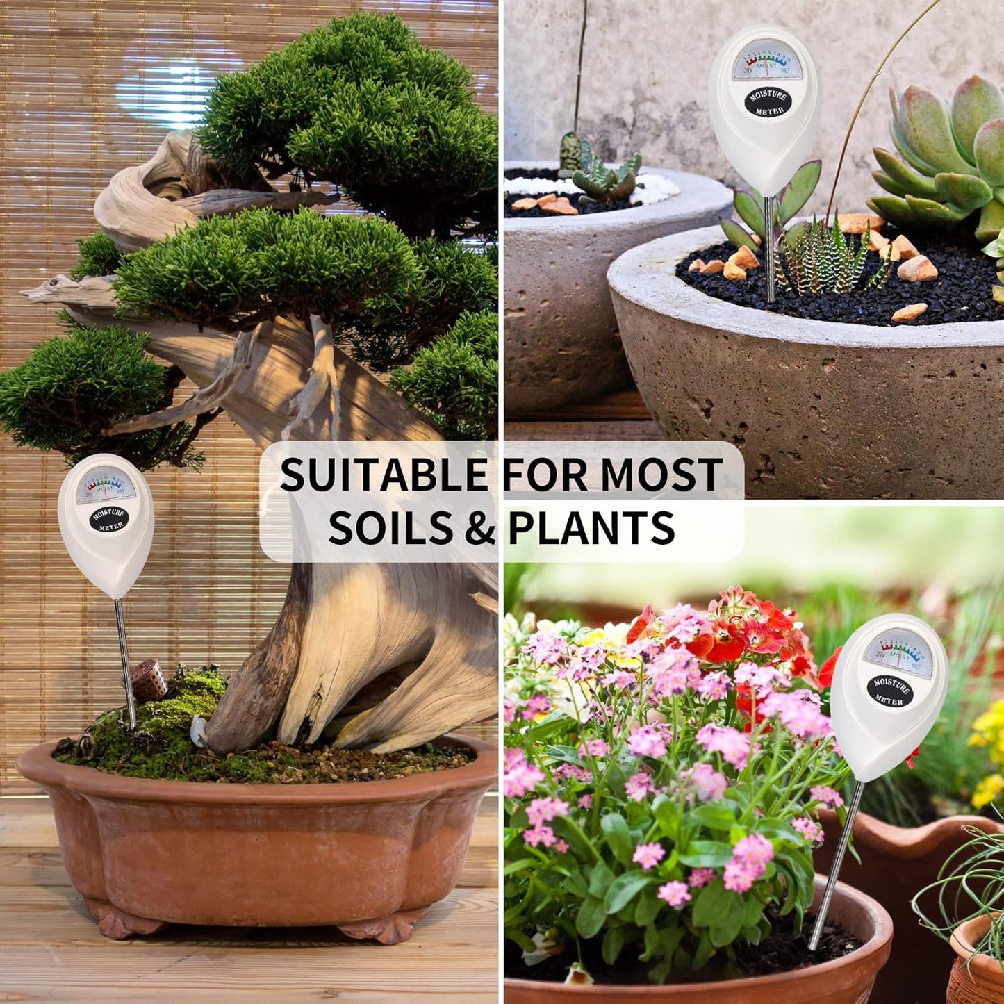Soil Moisture Meter for Precise Moisture Measurement – Ideal for Plant Care and Gardening