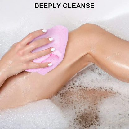 3-Pack Exfoliating Shower Scrub Cloths – Deep Cleansing & Gentle Skin Renewal