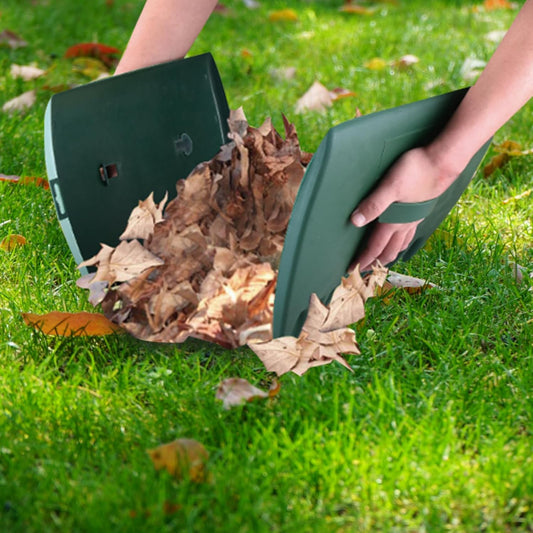 Ergonomic garden grabber – practical tool for collecting leaves and grass
