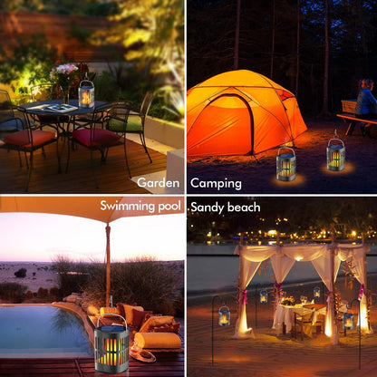 Solar LED Flame Lantern – Hanging Decorative Outdoor Lighting For Garden And Patio
