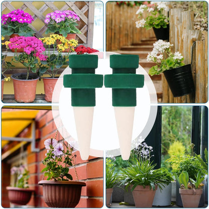 Self-Watering Spikes for Plants – Automatic Drip Spikes for Bottles for Efficient Plant Care