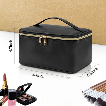 Practical Makeup Organizer for Travel – With Compartments and Dividers for Perfect Organization
