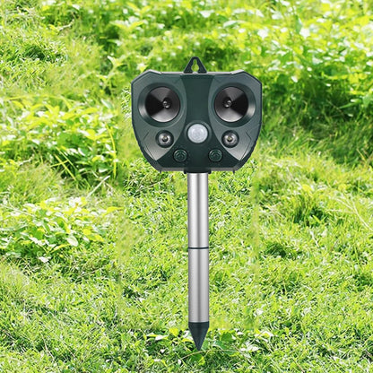 Solar Ultrasonic Animal Repeller – Effective Pest Deterrent for Gardens and Outdoor Areas