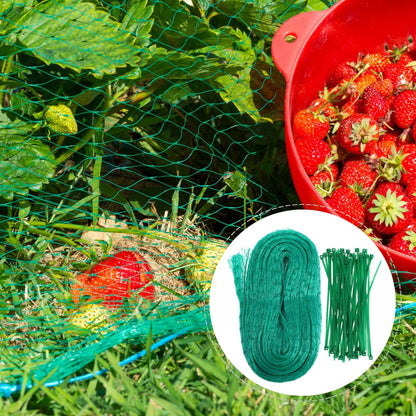 Protective Net for Garden Plants – Green Net for Protection Against Pests and Animals