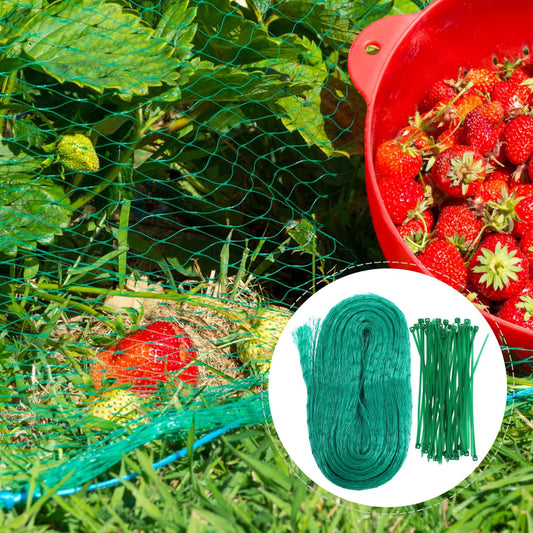 Protective Net for Garden Plants – Green Net for Protection Against Pests and Animals
