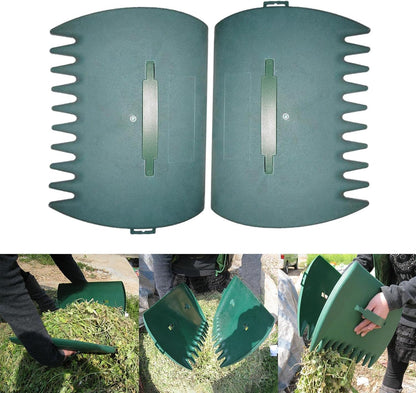 Ergonomic garden grabber – practical tool for collecting leaves and grass