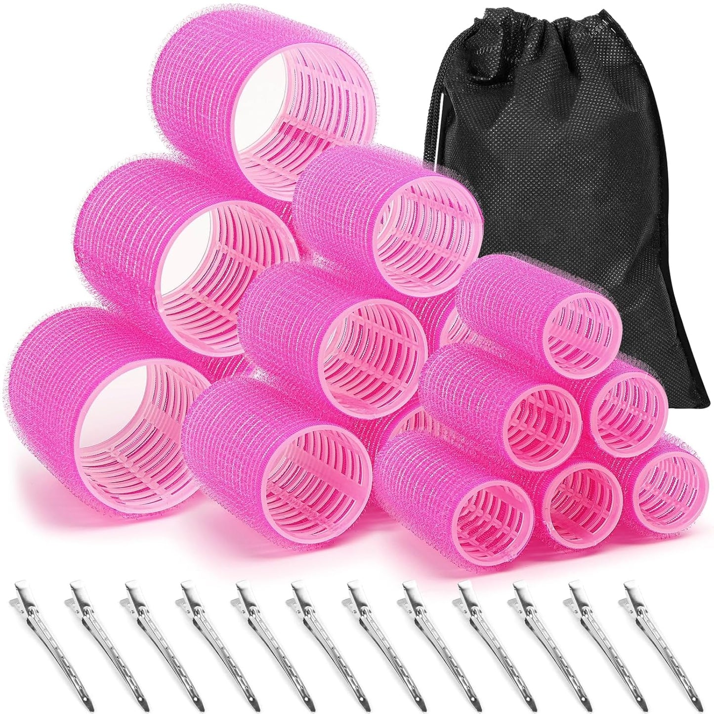 Self-Grip Hair Rollers for Long-Lasting Waves