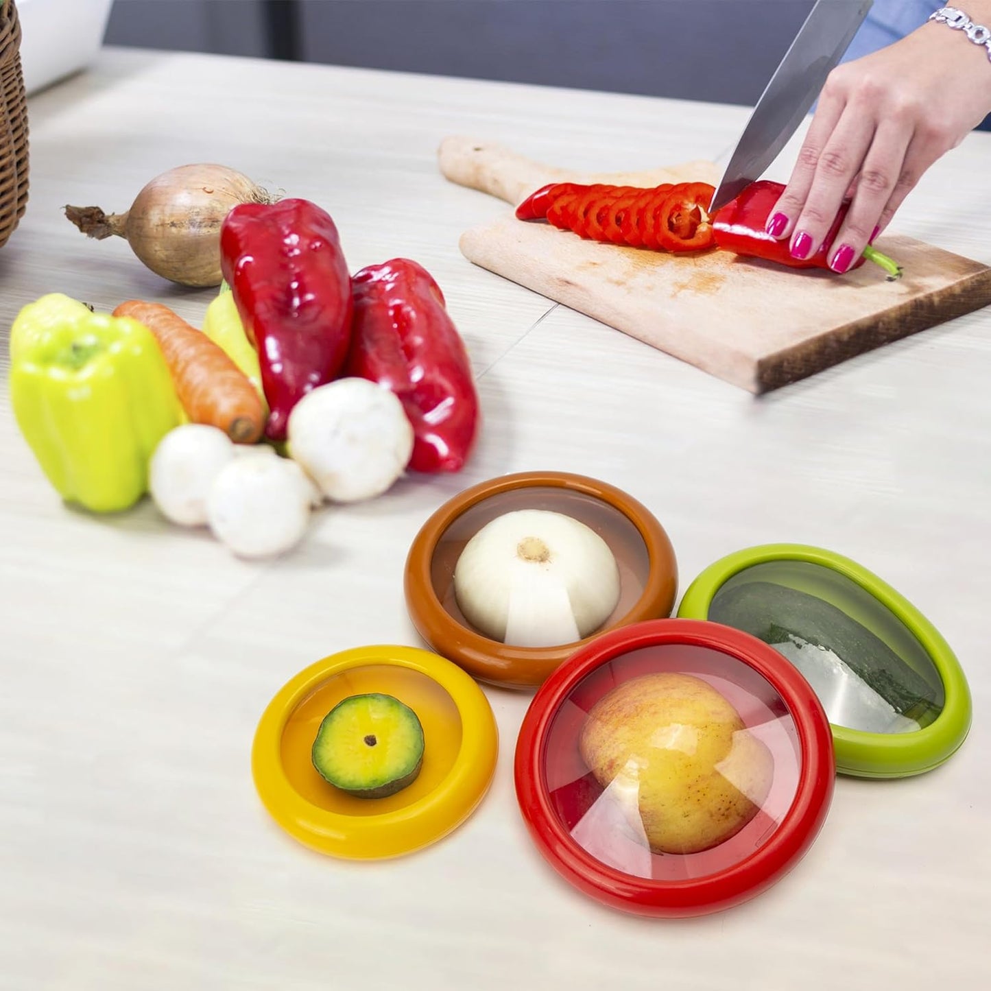 Reusable Silicone Food Storage Cover