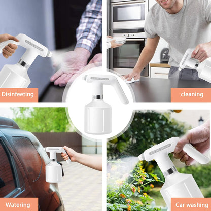 Electric Spray Bottle for Plants – Automatic Watering Can with Ergonomic Comfort Handle for Easy Watering