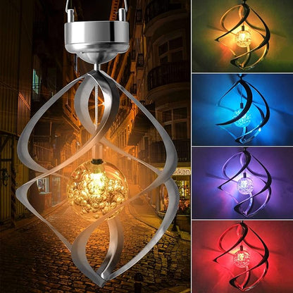 Colorful Solar LED Light for Garden and Terrace – Color-Changing Outdoor Lighting with Solar Power