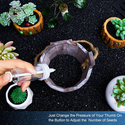 Seed Dispenser for Precise Sowing – Easy-to-Use Seed Funnel for Garden Plants