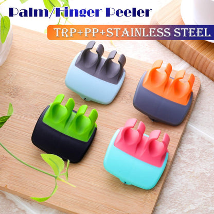 Finger-friendly 4-piece Vegetable Peeler Set