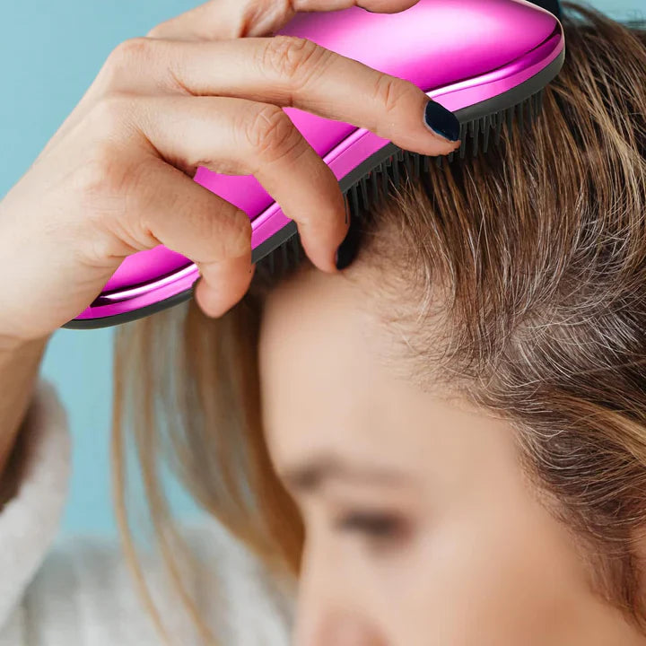 Ergonomic Detangling Brush 2-Pack for Gentle Hair Styling – Suitable for All Hair Types