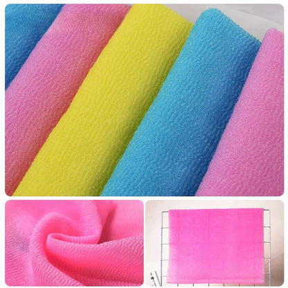 3-Pack Exfoliating Shower Scrub Cloths – Deep Cleansing & Gentle Skin Renewal