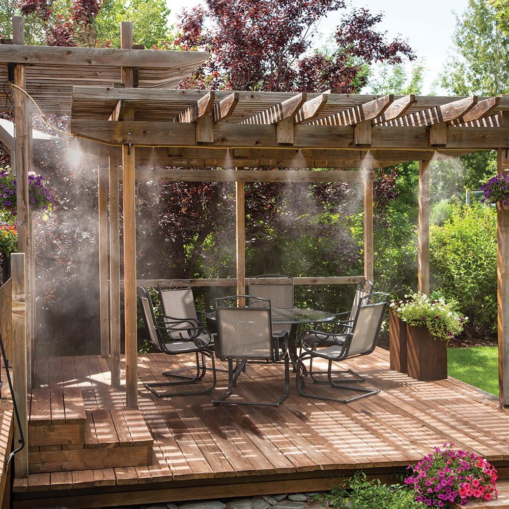 Spray Irrigation System – Flexible Water Hose With Spray Nozzles For Refreshing Garden Watering