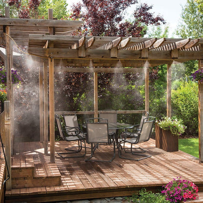 Spray Irrigation System – Flexible Water Hose With Spray Nozzles For Refreshing Garden Watering