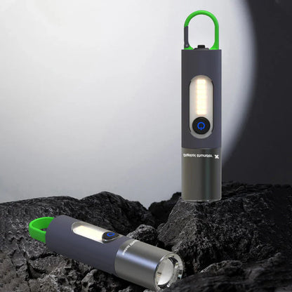 Multifunctional LED Flashlight with USB Rechargeable and Waterproof Design