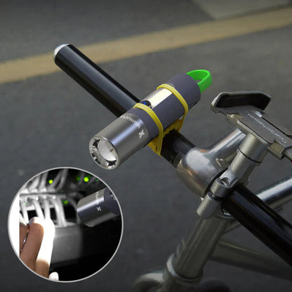 Multifunctional LED Flashlight with USB Rechargeable and Waterproof Design