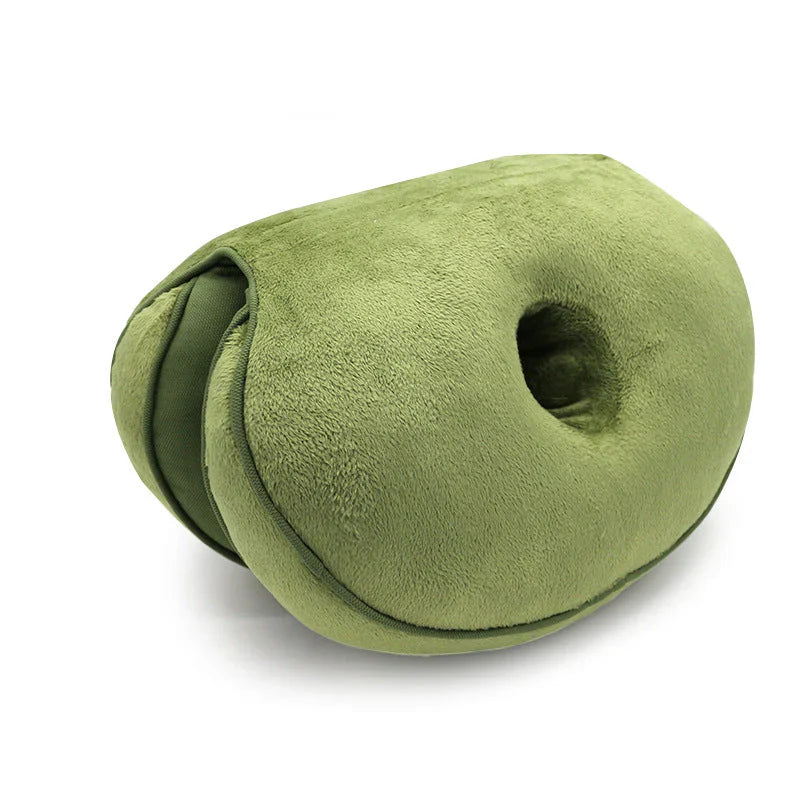 Donut-Shaped Seat Cushion for Maximum Relief and Comfort