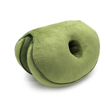 Donut-Shaped Seat Cushion for Maximum Relief and Comfort