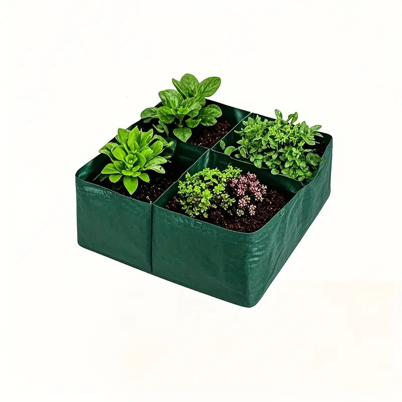 Multifunctional Planting Bag with Pockets – Durable Growing and Storage Solution for Herbs and Garden Plants