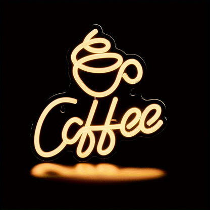 Neon Coffee Light – Stylish LED Wall Sign