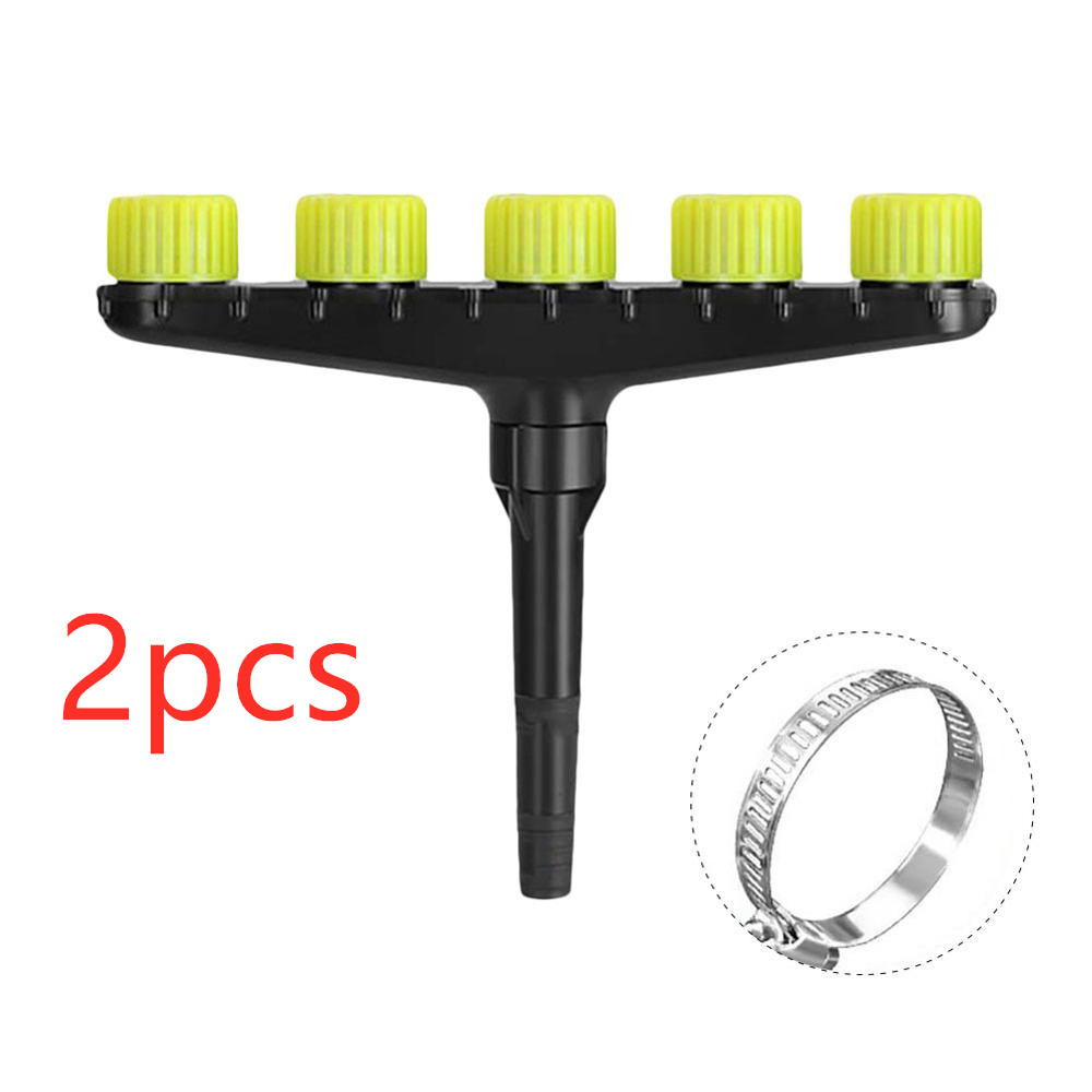 Multifunctional Garden Spray Nozzle with 3- and 5-Pattern Settings – Versatile Watering Solution for Your Garden