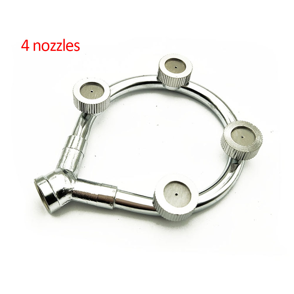 High-Pressure Stainless Steel Multi-Nozzle Sprayer – Efficient Spray Attachment for Garden Irrigation